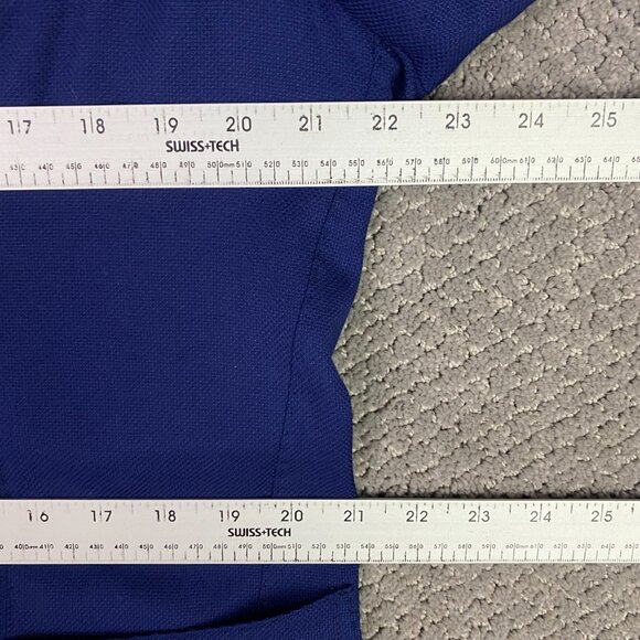 Gabo Napoli Wool Blazer Sport Coat Men's 44R Fits like 42S Blue Lightweight Wool - Picture 8 of 13